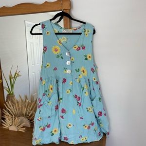 Vintage floral sundress